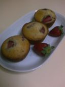 Muffins alle fragole