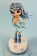 Modelling: La fata dell'inverno in pasta di zucchero