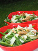 Insalata di fagiolini e pecorino