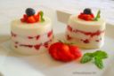 Panna cotta alle fragole