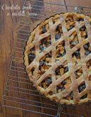Crostata mele e mirtilli rossi- Apples and cranberry tart