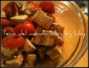 TOFU MARINATO IN INSALATA DI POMODORINI