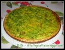 Quiche con patate, alici piccanti e zucchine