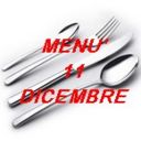 Menù per l' 11 dicembre