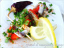 Alici marinate finger food