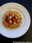 Cous cous  con verdure e pollo