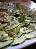 carpaccio di zucchine