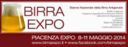 Birra expo. 8, 9, 10 e 11 maggio 2014 a Piacenza