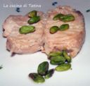 Tranci di salmone ai pistacchi