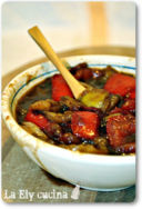 Peperoni in agrodolce - Bimby