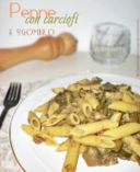 Penne con carciofi e sgombro