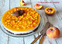 Cheesecake alle pesche-Peach cheesecake