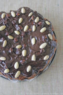 Torta al cioccolato con nocciole e mandorle / Chcolate cake with hazelnuts and almonds