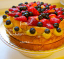 torta di compleanno senza latticini