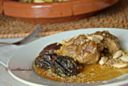 Tajine di manzo con prugne e mandorle