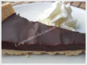 CROSTATA CON GANACHE DI CIOCCOLATA FONDENTE