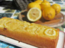 plum cake di farina di riso e limoni