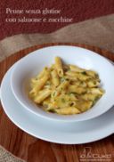 io&Cukò: Penne senza glutine con salmone e zucchine