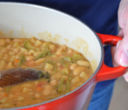 Ricetta minestrone di verdure estivo (zucchine, fagiolini, pomodori)