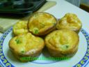 Frittatine alle Verdure cotte nello stampo dei muffins