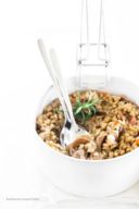 orzotto con funghi