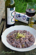 Risotto ai porri, salsiccia e Nero d'avola (e Syrah)