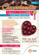 Cioccolandia. 7 novembre 2015 a Castel San Giovanni (Piacenza)