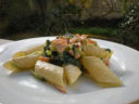 Pennoni con Salmone e Spinaci al Sumac