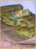 Frittelle di foglie di zucchine, cozze e pecorino