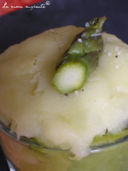 Verrines di asparagi e patate