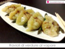 Ravioli di verdure al vapore