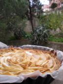 Crostata mele e crema pasticcera