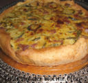 Torta zucchine e formaggi freschi