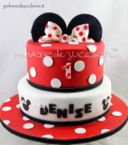 Disney Minnie cake: torta decorata a tema Minnie