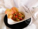 Contorno di zucchine e pomodori
