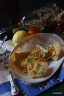 RAVIOLI DI BRANZINO E PESTO DI AGRUMI