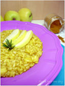 RIMETTIAMO IN PENTOLA ....... RISOTTO CON LE MELE AL CURRY
