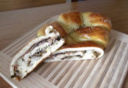 treccia di pan brioche ripiena