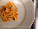 Tagliolini al salmone e vodka