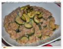 Risotto con zucchine e formaggini