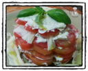 Caprese sbagliata.........con robiola al tartufo