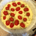 Focaccia pugliese di patate con i pomodorini