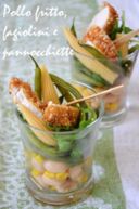 Pollo fritto, fagiolini e pannocchiette _Babos-Kukoricàs csirkemell salàta