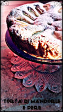 TORTA DI MANDORLE E PERE