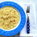 Risotto allo champagne e pepe rosa