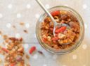 Granola con albicocche e bacche di goji