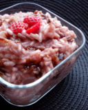 risotto alle fragole e aceto balsamico