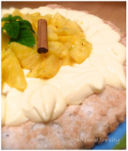 Torta mascarpone, cocco e ananas del Maestro Santin