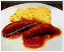 POLENTA GRIGLIATA E SALSICCIA