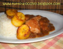 WHB #408 - Pollo al curry con platano e riso